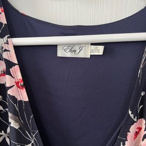 Floral print dress size 22 wide